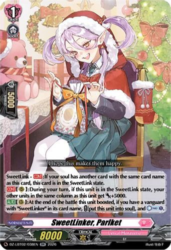 [DZ-LBT02/038EN](RR) SweetLinker, Parlket