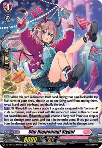 [DZ-LBT02/039EN](RR) Slip Happening! Siygul