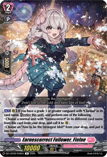 [DZ-LBT02/048EN](R) Earnescorrect Follower, Fielne