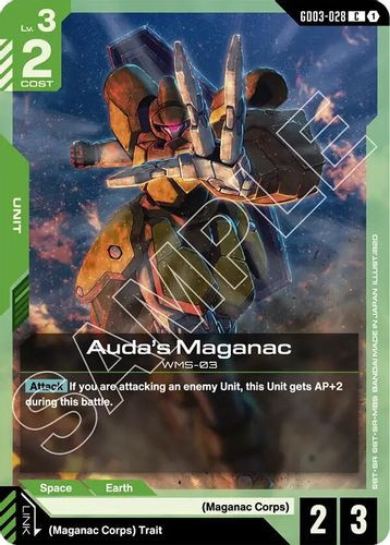 [GD03-028](C) Auda's Maganac