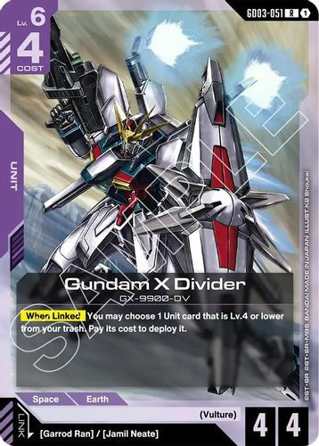 [GD03-051](R) Gundam X Divider {Foil}