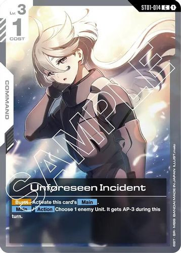 [ST01-014](C) Unforeseen Incident