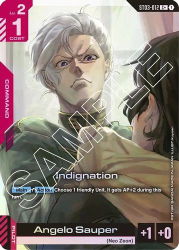 [ST03-012](C+) Indignation {Alt Art} {Foil}