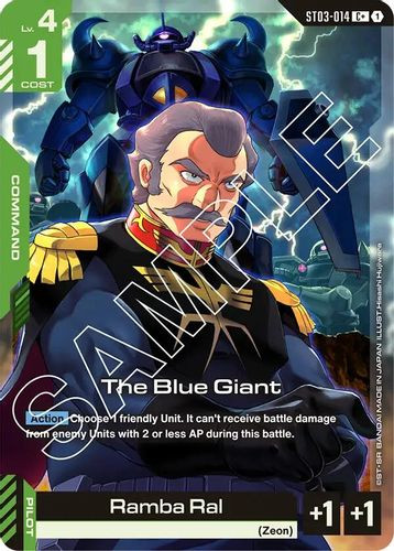 [ST03-014](C+) The Blue Giant {Alt Art} {Foil}