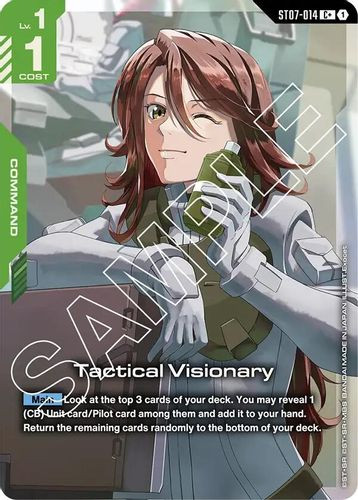 [ST07-014](C+) Tactical Visionary {Alt Art} {Foil}