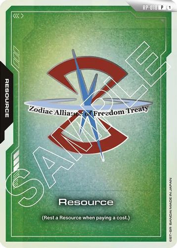 [RP-018](P) Resource {GCG Goods Set 01-First Combat} {Foil}