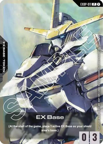 [EXBP-011](P) EX Base {Mobile Suit Gundam: Iron-Blooded Orphans} {Foil}