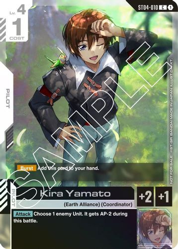 [ST04-010](C) Kira Yamato {Launch Event} {Foil}