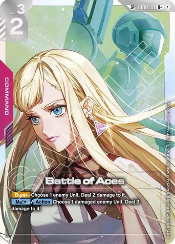 GD01-111](R+) Battle of Aces {Alt Art} {Foil} - Grand J Games