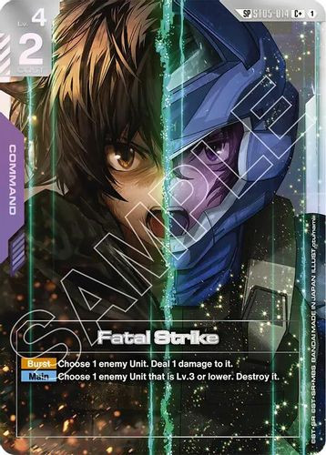 [ST05-014](C+) Fatal Strike {SP} {Foil}