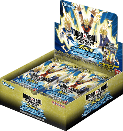 Dragonball Super Masters B30 -THREE GLORIOUS FIGHTERS- Booster Box