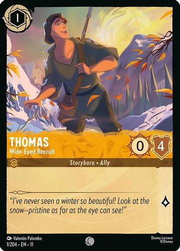 [LOR11-001/204](C) Thomas - Wide-Eyed Recruit