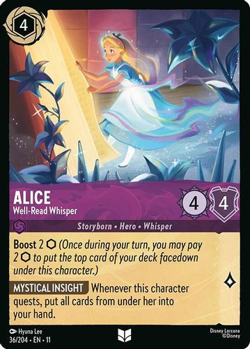 [LOR11-036/204](U) Alice - Well-Read Whisper