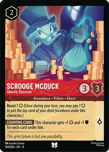 [LOR11-104/204](U) Scrooge McDuck - Ghostly Ebenezer