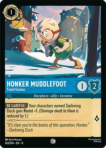 [LOR11-143/204](C) Honker Muddlefoot - Timid Genius