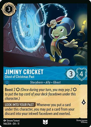 [LOR11-146/204](U) Jiminy Cricket - Ghost of Christmas Past