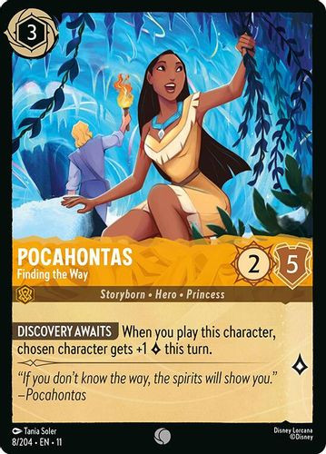 [LOR11-008/204](C) Pocahontas - Finding the Way (Foil)