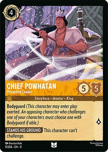 [LOR11-011/204](U) Chief Powhatan - Protective Leader (Foil)