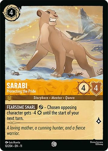 [LOR11-012/204](C) Sarabi - Protecting the Pride (Foil)