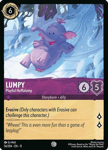 [LOR11-056/204](C) Lumpy - Playful Heffalump (Foil)