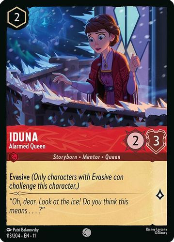 [LOR11-113/204](C) Iduna - Alarmed Queen (Foil)