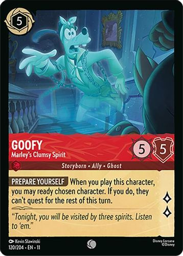 [LOR11-120/204](C) Goofy - Marley's Clumsy Spirit (Foil)