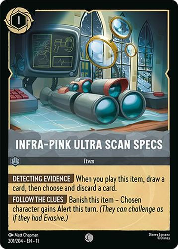 [LOR11-201/204](C) Infra-Pink Ultra Scan Specs (Foil)
