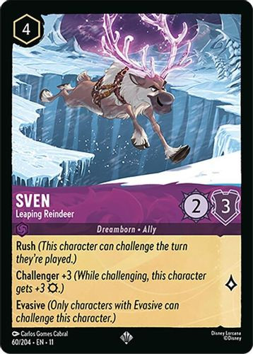 [LOR11-060/204](SR) Sven - Leaping Reindeer