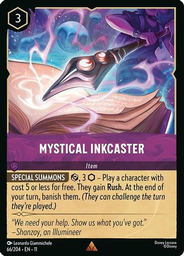 [LOR11-066/204](R) Mystical Inkcaster (Foil)