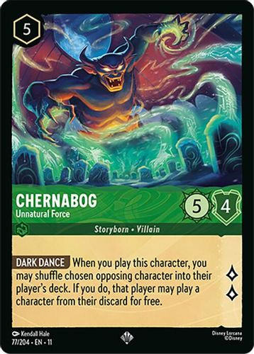 [LOR11-077/204](SR) Chernabog - Unnatural Force (Foil)