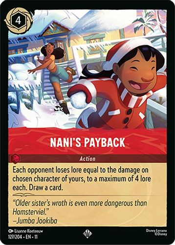 [LOR11-127/204](SR) Nani's Payback (Foil)