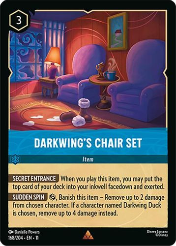 [LOR11-168/204](R) Darkwing's Chair Set (Foil)
