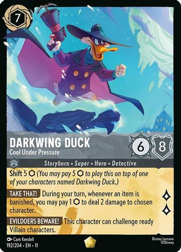 [LOR11-192/204](L) Darkwing Duck - Cool Under Pressure (Foil)
