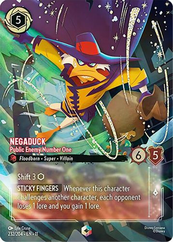 [LOR11-232/204](E) Negaduck - Public Enemy Number One (Foil)