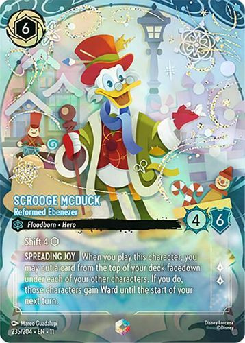 [LOR11-235/204](E) Scrooge McDuck - Reformed Ebenezer (Foil)