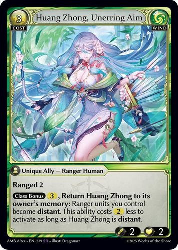 |GA05|<Alt>[AMB-EN-239](SR) Huang Zhong, Unerring Aim