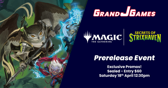 MTG: Secrets Of Strixhaven Pre Release (12:30pm Saturday 18th Apr)