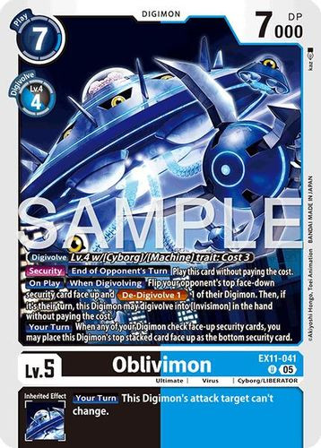 [EX11-041](U) Oblivimon