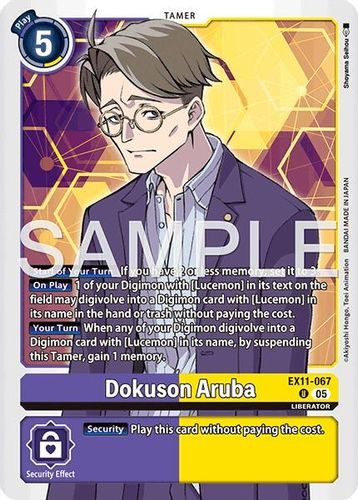 [EX11-067](U) Dokuson Aruba