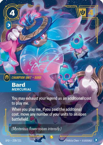 |RB02|[SFD-228/221](SC) Bard - Mercurial {Foil}