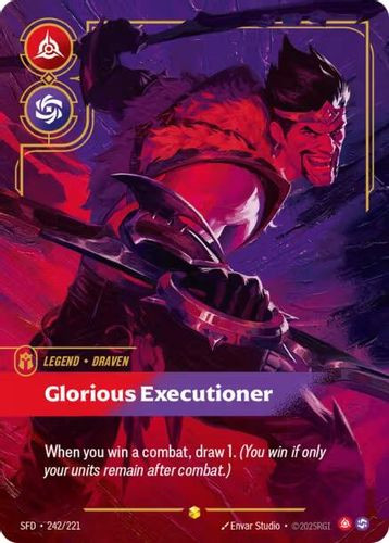 |RB02|[SFD-242/221](SC) Draven - Glorious Executioner {Foil}