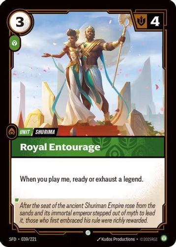 |RB02|[SFD-039/221](C) Royal Entourage {Foil}