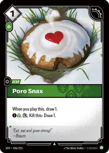 |RB02|[SFD-046/221](U) Poro Snax {Foil}