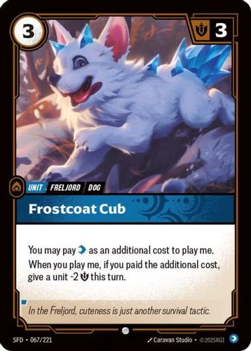 |RB02|[SFD-067/221](C) Frostcoat Pup {Foil}