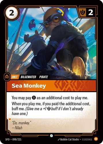 |RB02|[SFD-098/221](C) Sea Monkey {Foil}