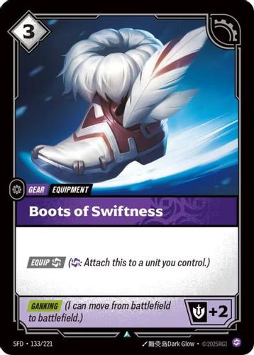 |RB02|[SFD-133/221](U) Boots of Swiftness {Foil}