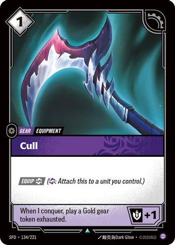 |RB02|[SFD-134/221](U) Cull {Foil}