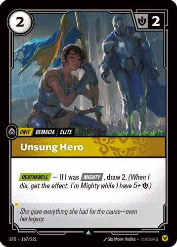 |RB02|[SFD-167/221](U) Unsung Hero {Foil}