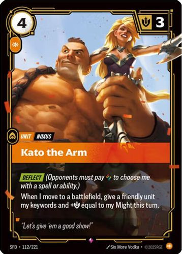 |RB02|[SFD-112/221](R) Kato the Arm {Foil}