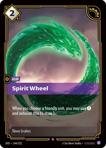 |RB02|[SFD-144/221](R) Spirit Wheel {Foil}